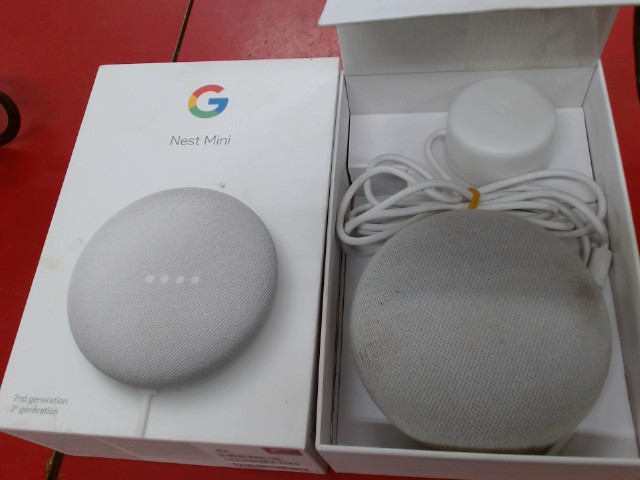Speaker google nest mini 2ieme gen+power