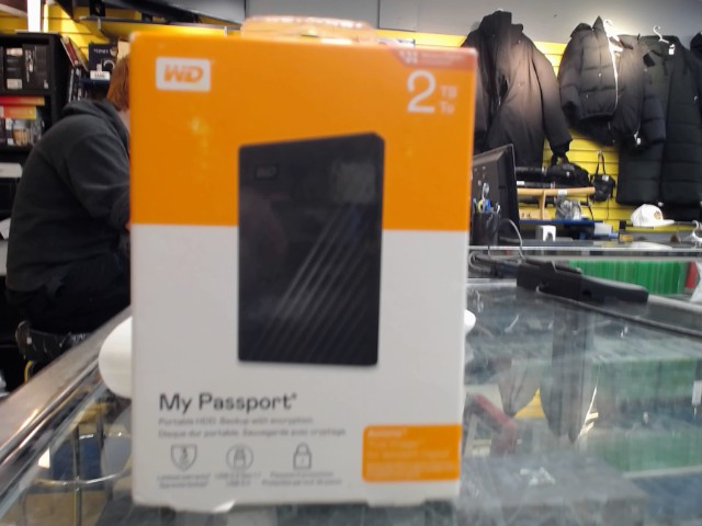 Hard rive 2tb my passport neuf