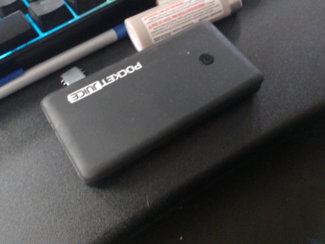 6000mah battry pack noir