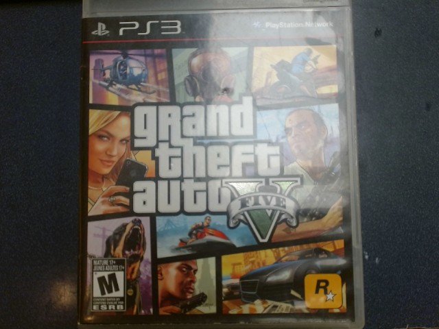 Grand theft auto v 5 ps3