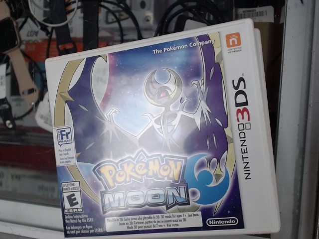 Pokemon moon sur 3ds