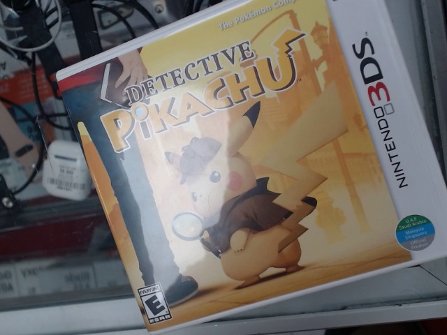 Detective pikachu sur 3ds