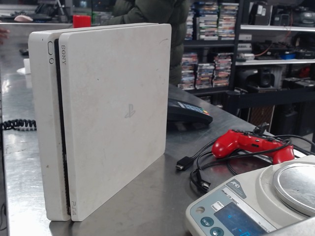 Ps4 blanche+manette + cables