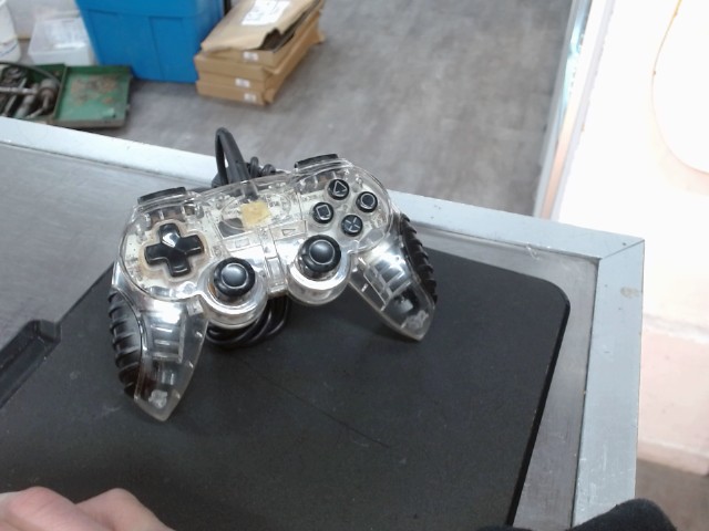 Manette ps2 transparente