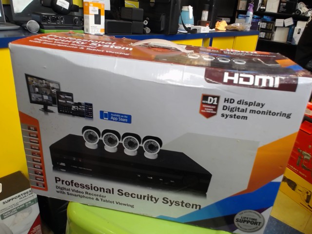 Set camera securiter en boite 4x