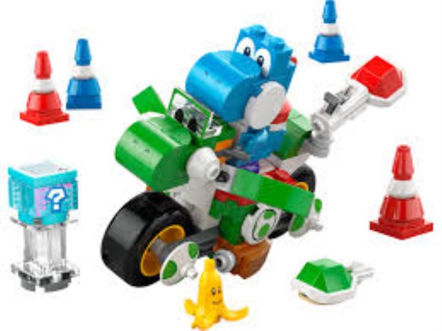 Lego super mario yoshi bike 72031