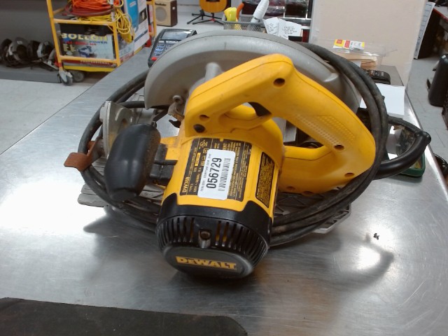 Scie ronde dewalt avec fil