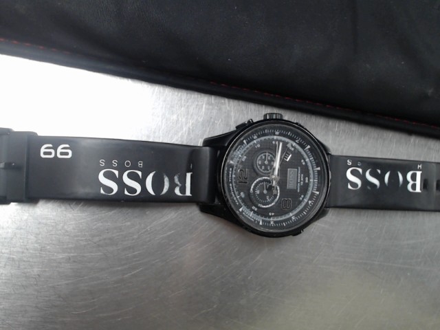 Montre hugo boss noir et blanc chrono