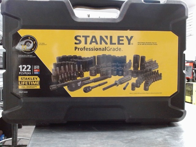 Stanley pro set grade 122pc