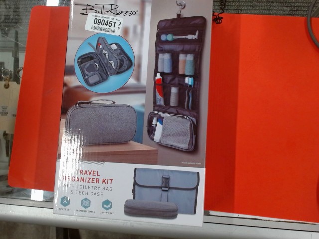 Travel kit organizer