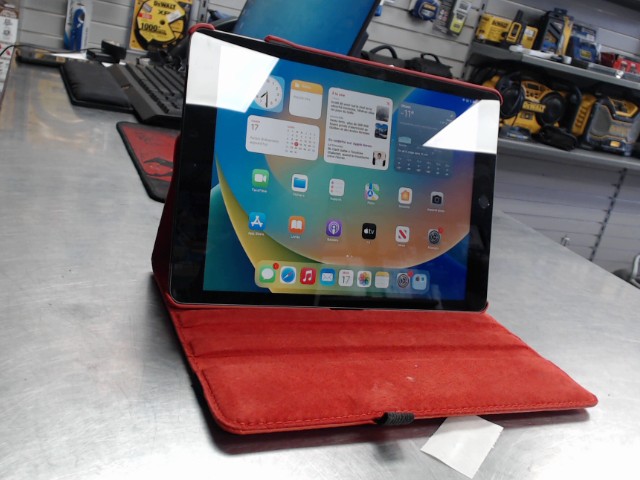 Ipad 9e gen case fold rouge