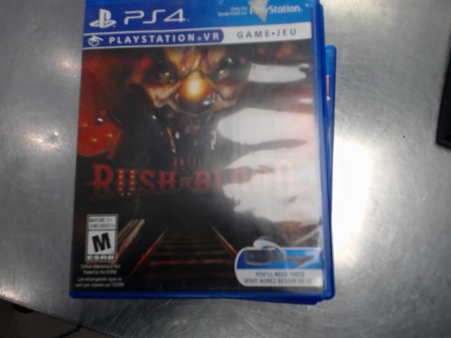 Until dawn rush of blood