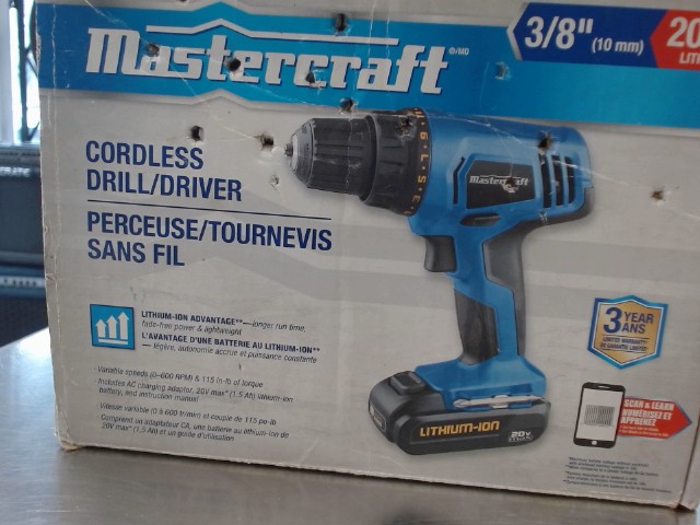 Drill en boite mastercraft
