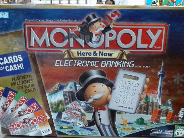 Monopoly electronic banking