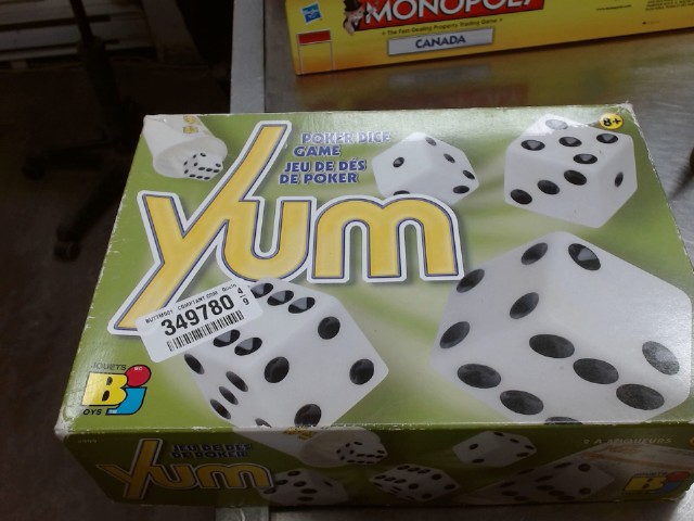 Yum dice game