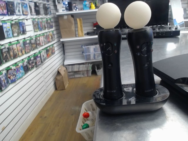 Manette style vr + stand+ chargeur