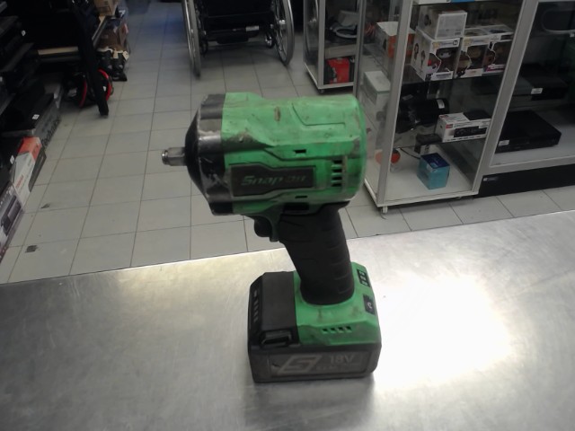 Impact snap on verte+batterue18v