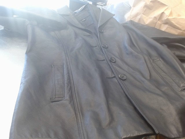 Leather jacket large