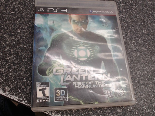 Green lantern rise of the manhunters