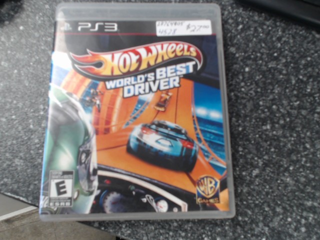 Hot wheels world's best driver