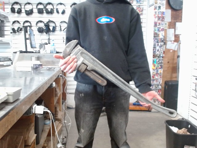 Ridgid robuste wrench