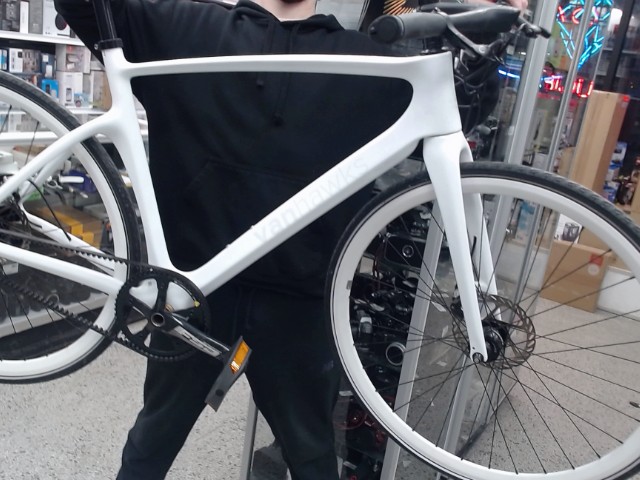 Smart bike blanc