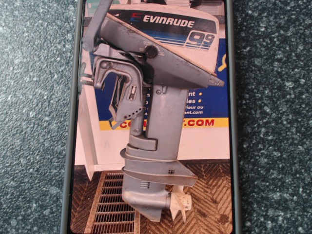 Moteur evinrude 9.9hp 1979