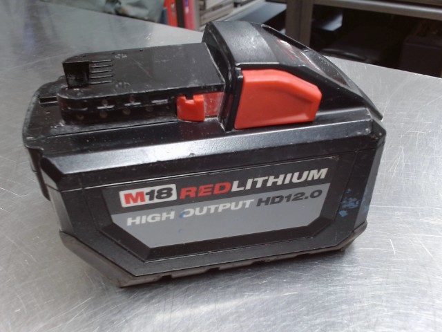 Batterie milwaukee m18 red lithium 12.0