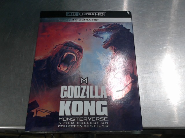Godzilla/kong monsterverse 5-film collec