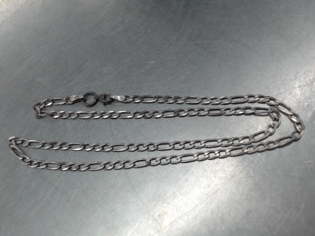 Chaine en argent figaro