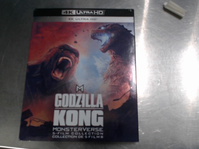 Gozilla/kong monsterverse 5-film collect