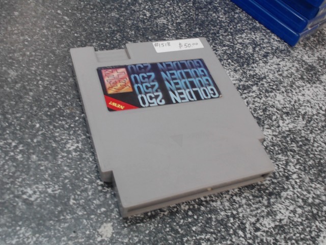 Golden 250 games in 1 nes