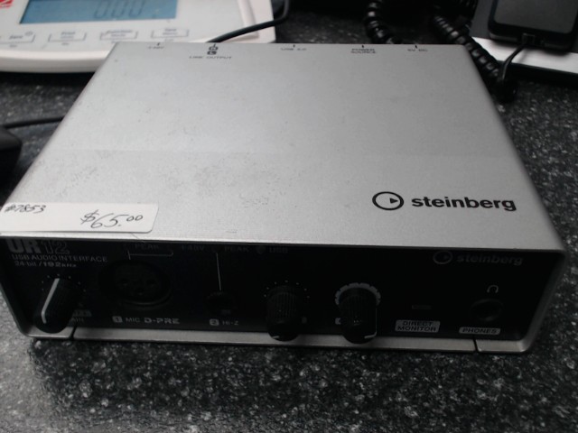 Usb audio interface steiberg ur12