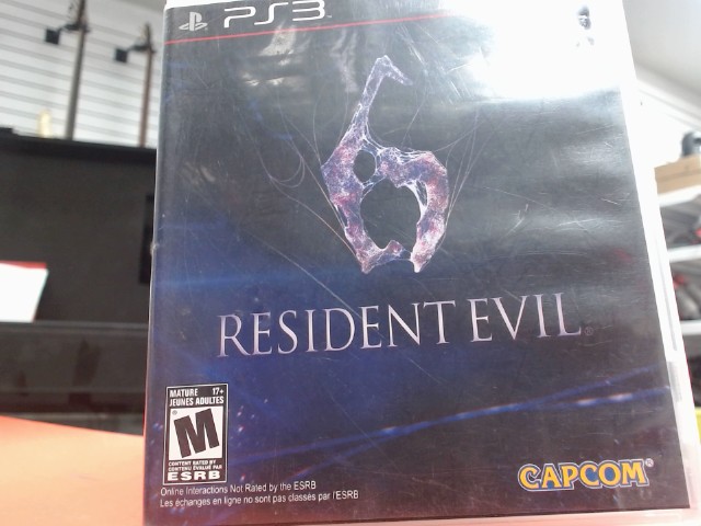 Ps3 resident evil 6