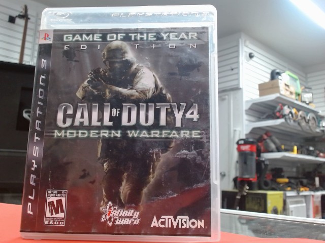 Ps3 call of duty 4 modern warefare
