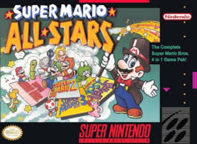Super mario all stars lousse