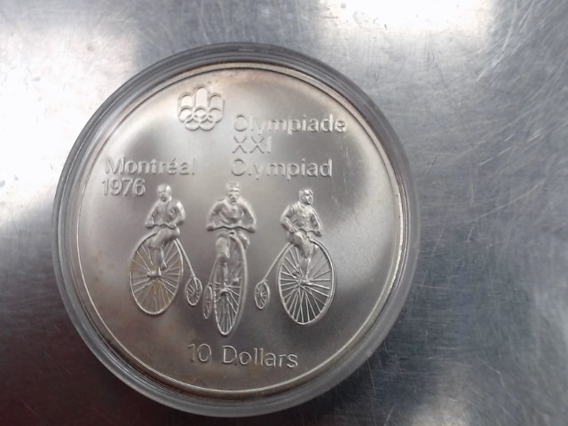 1976 olympic $10 silver coin