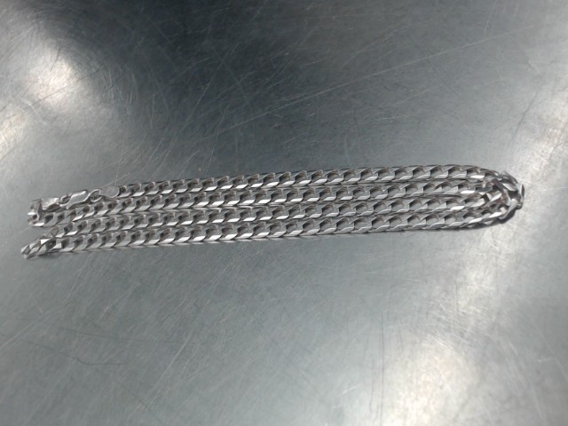 Chaine en argent pure maille rectangle