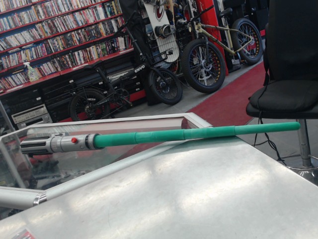 Jouet epes de star wars vert use