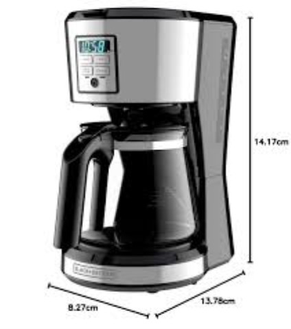 12-cup programmable coffee maker
