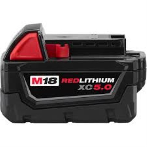 Milwaukee 5.0ah battery