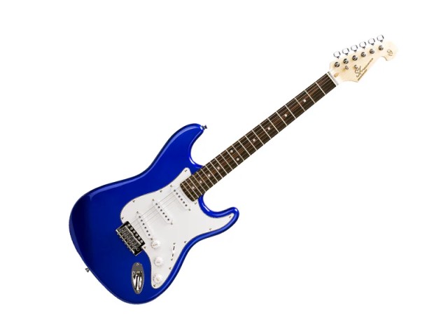 Guitar sx standard series custom blue