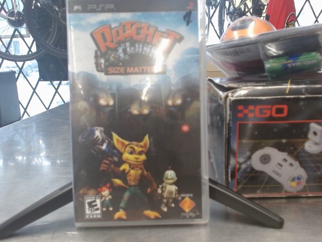 Ratchet clank size matters