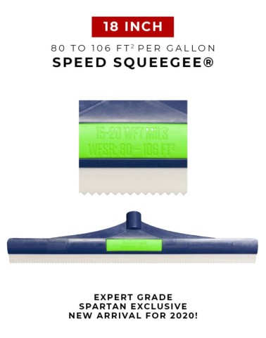 Speed squeegee 15-20 wft mils