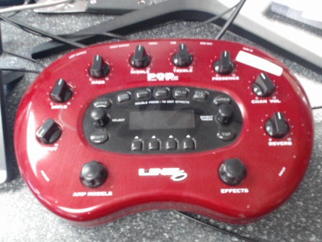 Line 6 pod xt multi-effect and amp model