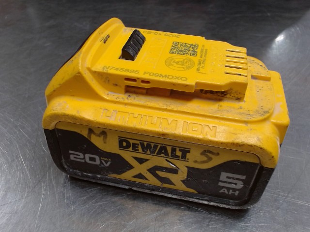 Batterie dewalt 20v xr 5ah