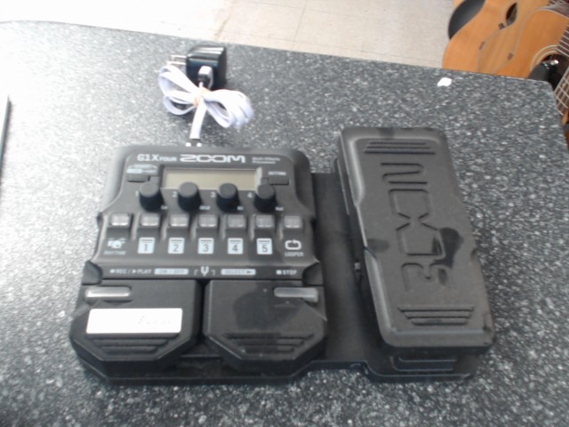 Multi-effects processor/expression pedal