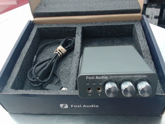 Mini stereo gaming dac en boite