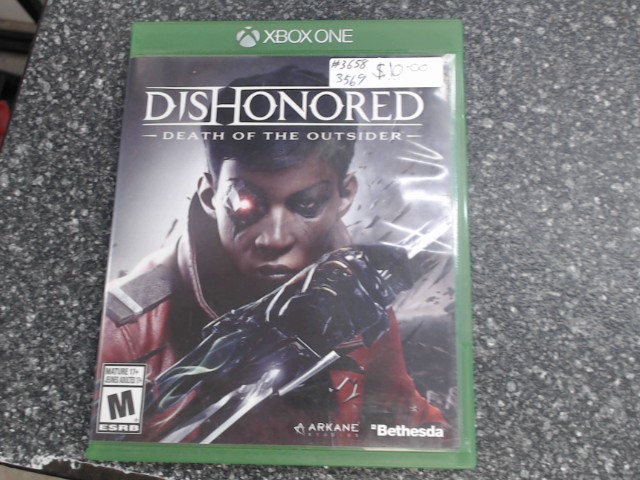 Dishonored death of the outsider