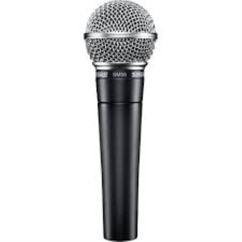 Cardioid dynamic voval microphone